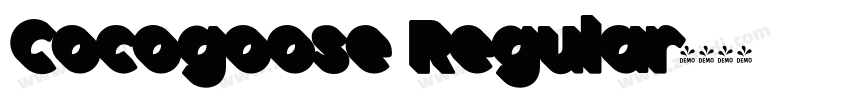 Cocogoose Regular字体转换